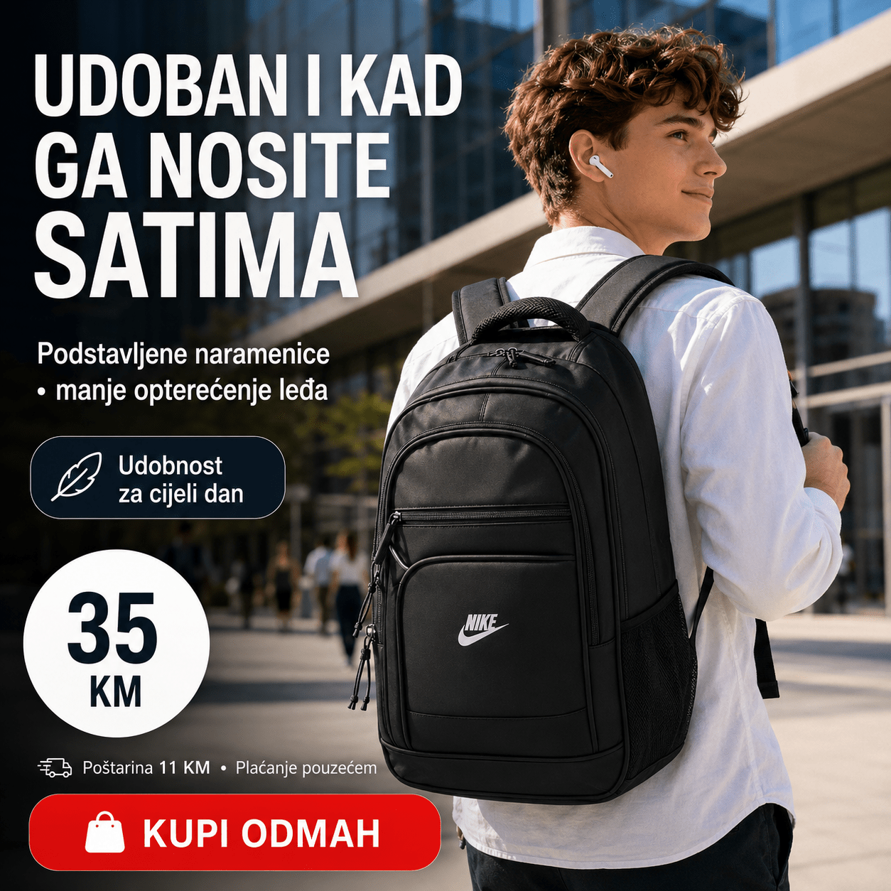 Školski i Poslovni Ruksak za Laptop – – – slika 5