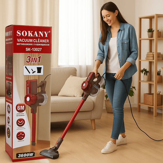 SOKANY 3u1 Štapni Usisivač - SAMO KLIKNI