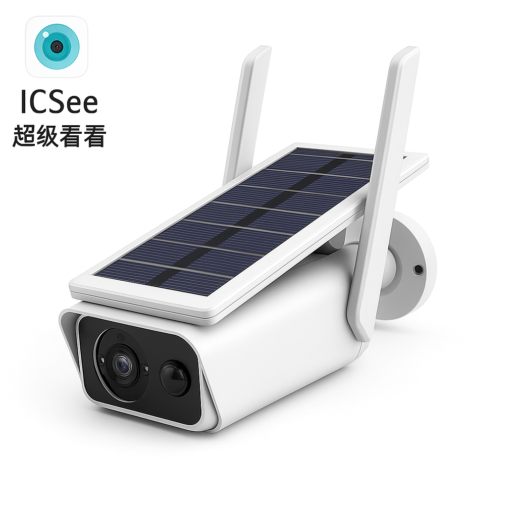 Solarna Bežična Sigurnosna Kamera 1080P - SAMO KLIKNI