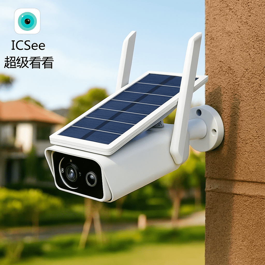 Solarna Bežična Sigurnosna Kamera 1080P – – – slika 1