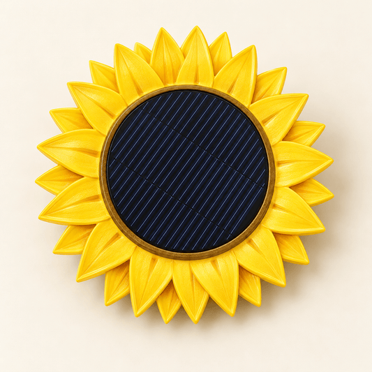 Solarna dekorativna lampa u obliku žutog suncokreta – Solarne dekorativne lampe – – slika 1