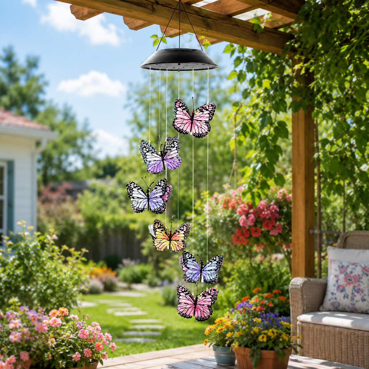 Solarna LED Lampa “LEPTIRI" – – – slika 2