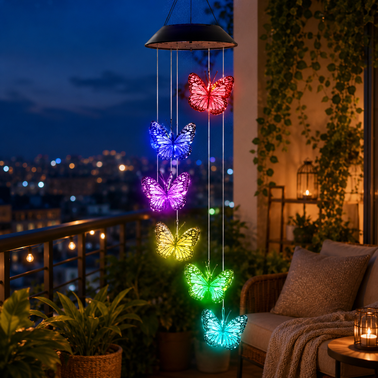Solarna LED Lampa “LEPTIRI" – – – slika 1