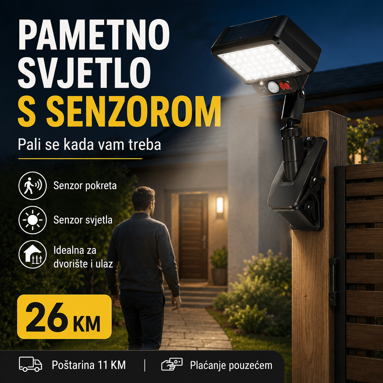 Solarna LED Radna Svjetiljka – – – slika 3