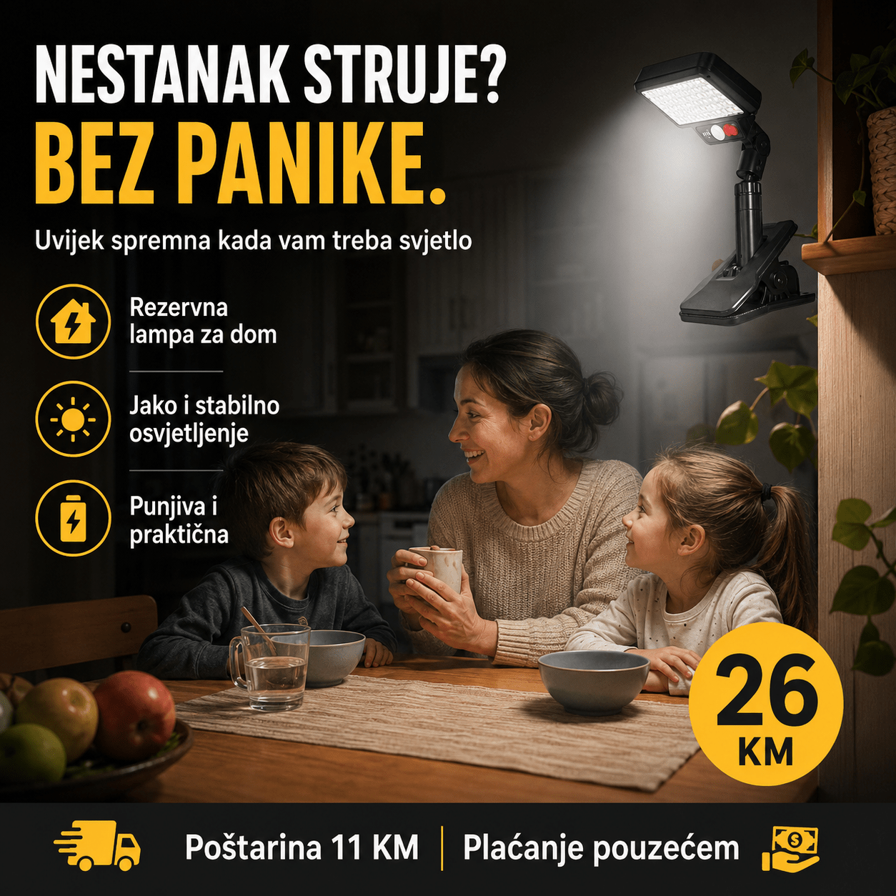 Solarna LED Radna Svjetiljka – – – slika 4