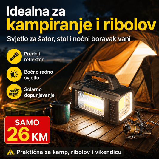 Solarna LED Ručna Svjetiljka – – – slika 1