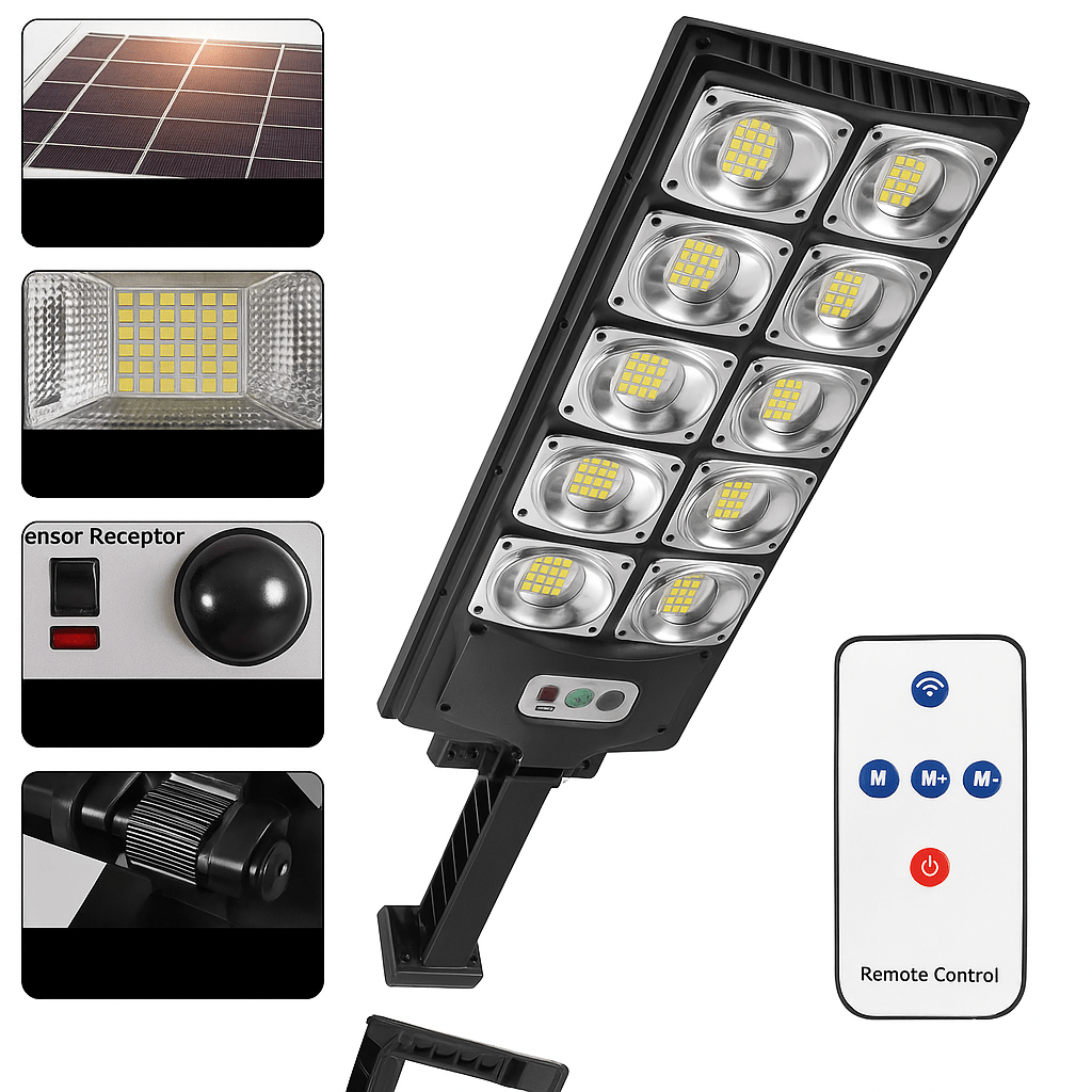 Solarna Ulična Lampa 150W - SAMO KLIKNI