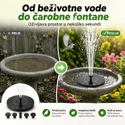 Solarna Vrtna Fontana – – 1.Komad – slika 7
