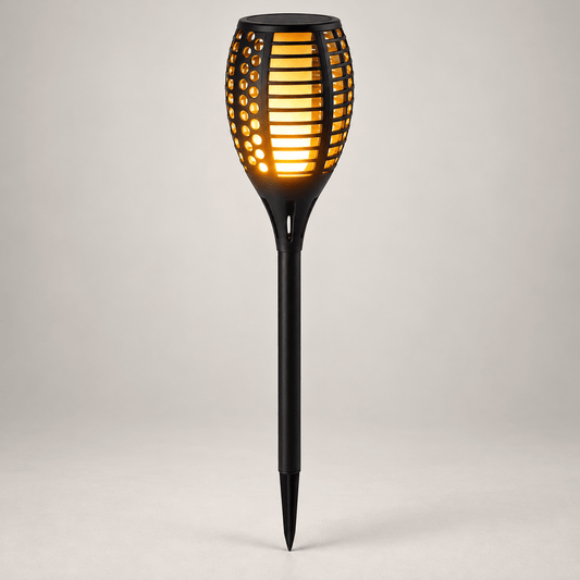 Solarna vrtna lampa 6017 u obliku baklje – Solarne lampe za staze – – slika 1