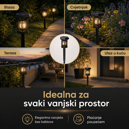 Solarna Vrtna LED Svjetiljka – – – slika 6