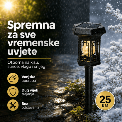 Solarna Vrtna LED Svjetiljka – – – slika 4