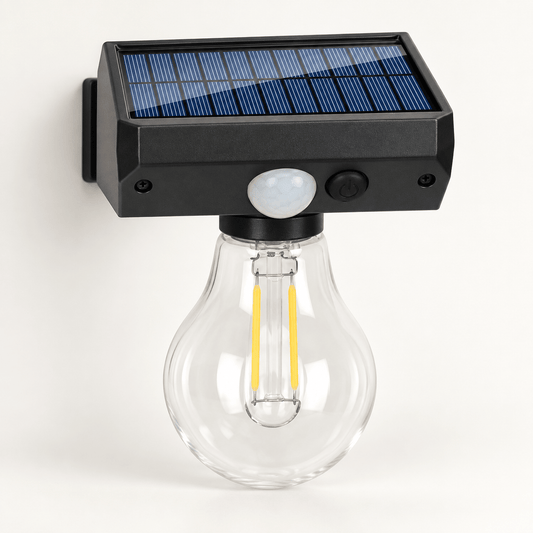 Solarna zidna lampa s prozirnom sijalicom 819-1 – Solarna zidna lampa 819-1 – – slika 1