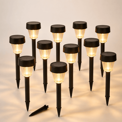 Solarne lampe za dvorište(10 kom) – – – slika 1
