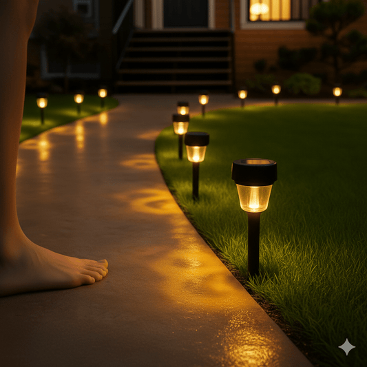 Solarne lampe za dvorište(10 kom) – – – slika 1