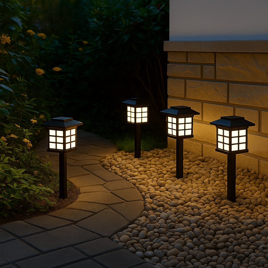 Solarne LED lampe za vrt (6.kom) - SAMO KLIKNI