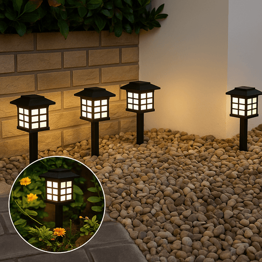 Solarne LED lampe za vrt (6.kom) - SAMO KLIKNI