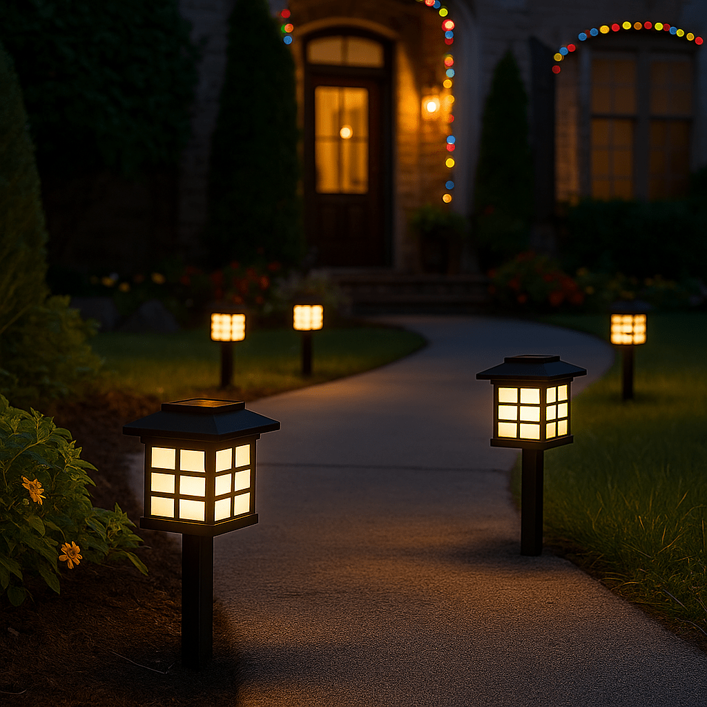 Solarne LED lampe za vrt (6.kom) – – – slika 2