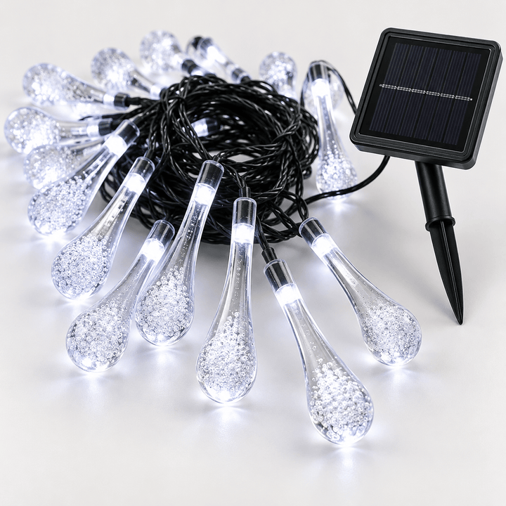 Solarne LED lampice Kapljice – 40 LED