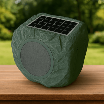 Solarni Bluetooth zvučnik u obliku kamena – – – slika 1