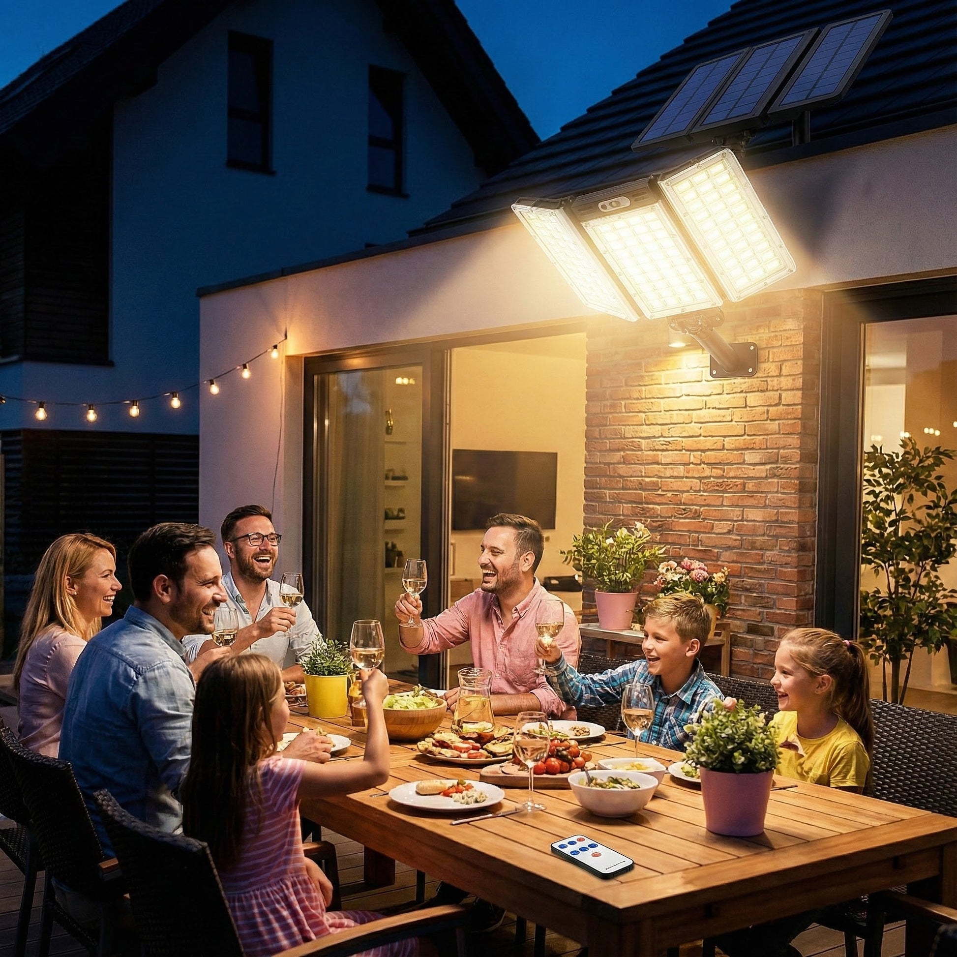 Solarni LED reflektor sa solarnim panelima – – – slika 2