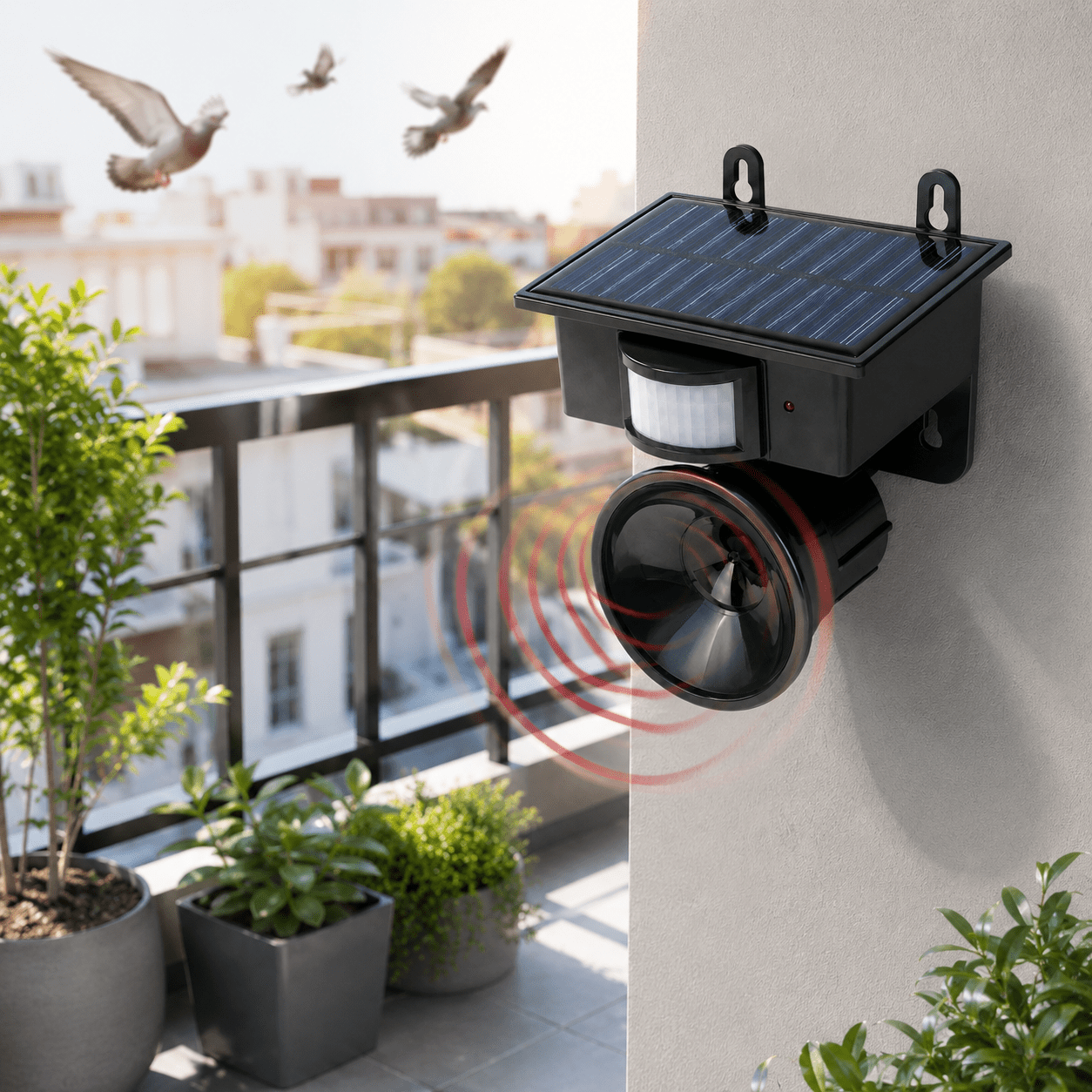 Solarni Ultrazvučni Odbijač Ptica – – – slika 2