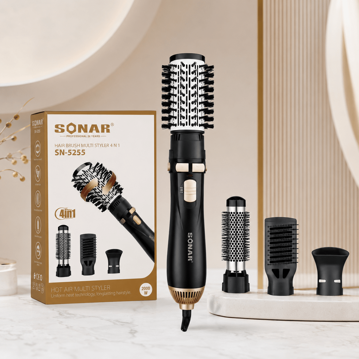 Sonar 4 U 1 Četka Za Kosu – – – slika 1