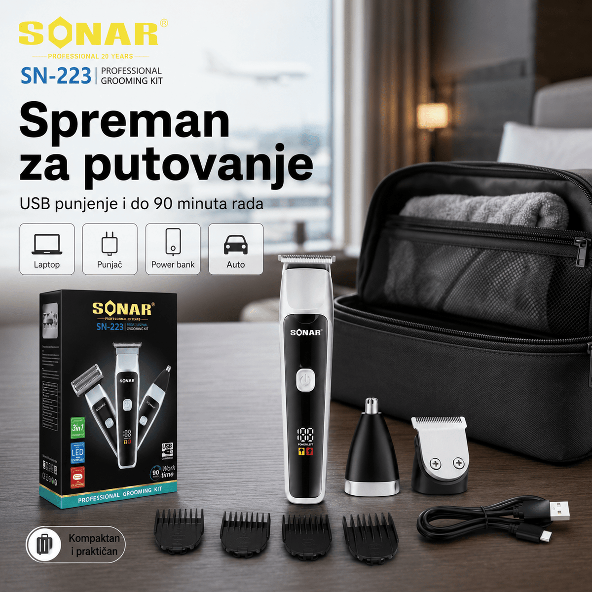Sonar Aparat Za Šišanje – – – slika 6