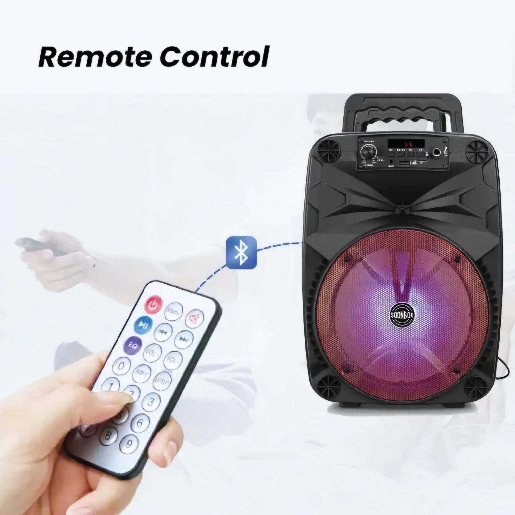 SOONBOX S16 – Bežični Bluetooth Zvučnik s Mikrofonom – – – slika 4