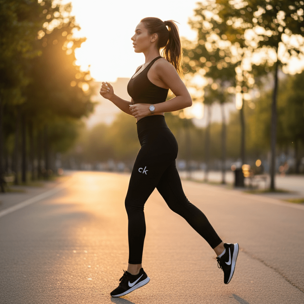 Sportske Helanke - Crne, Udobne i Moderne – Sportska odjeća – S Crna – slika 3