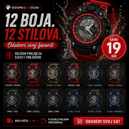Sportski Ručni Sat – – – slika 8