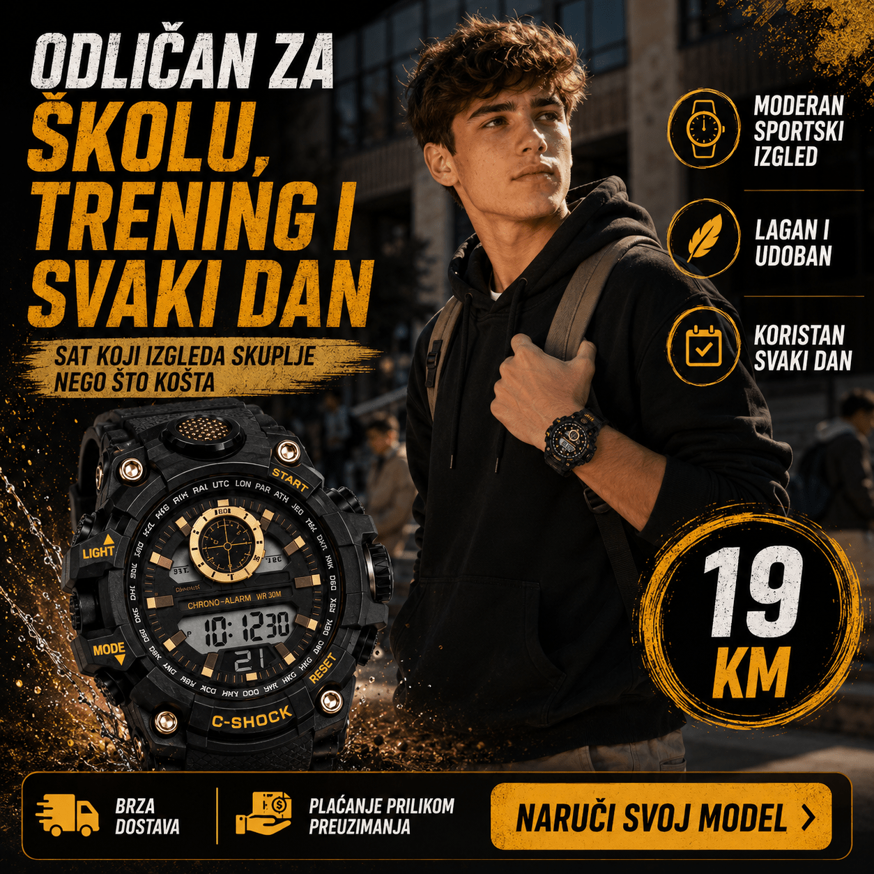 Sportski Ručni Sat – – – slika 7