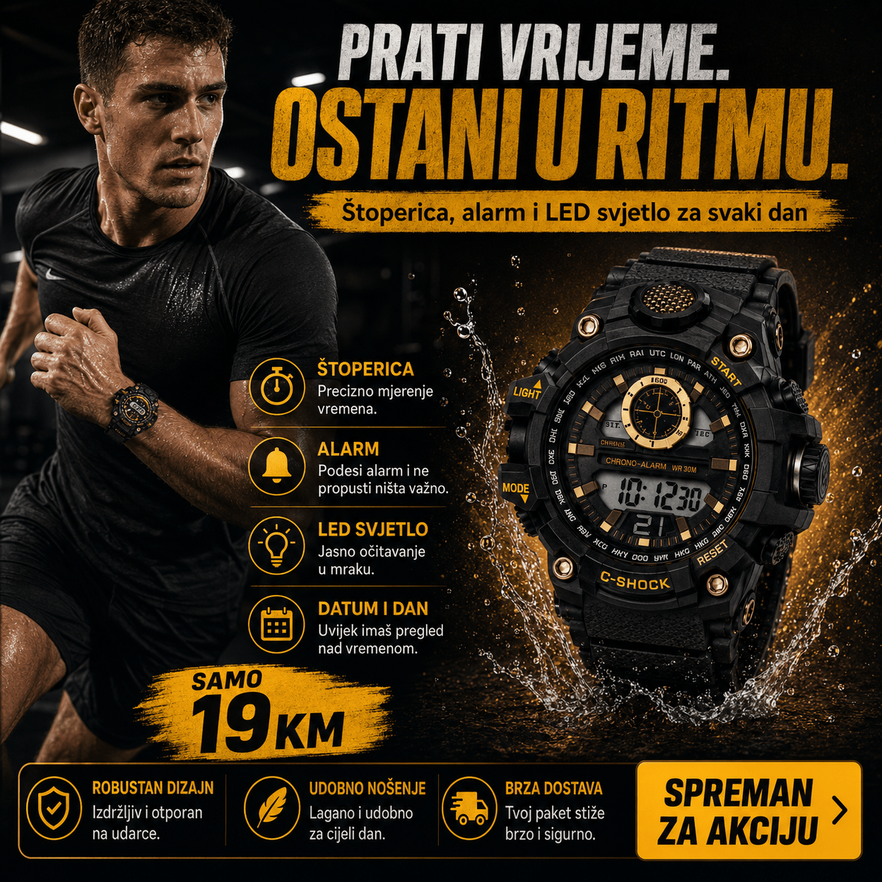 Sportski Ručni Sat – – – slika 6