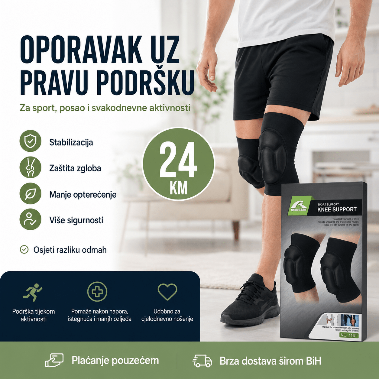 Sportski Steznik za Koljeno – – – slika 6