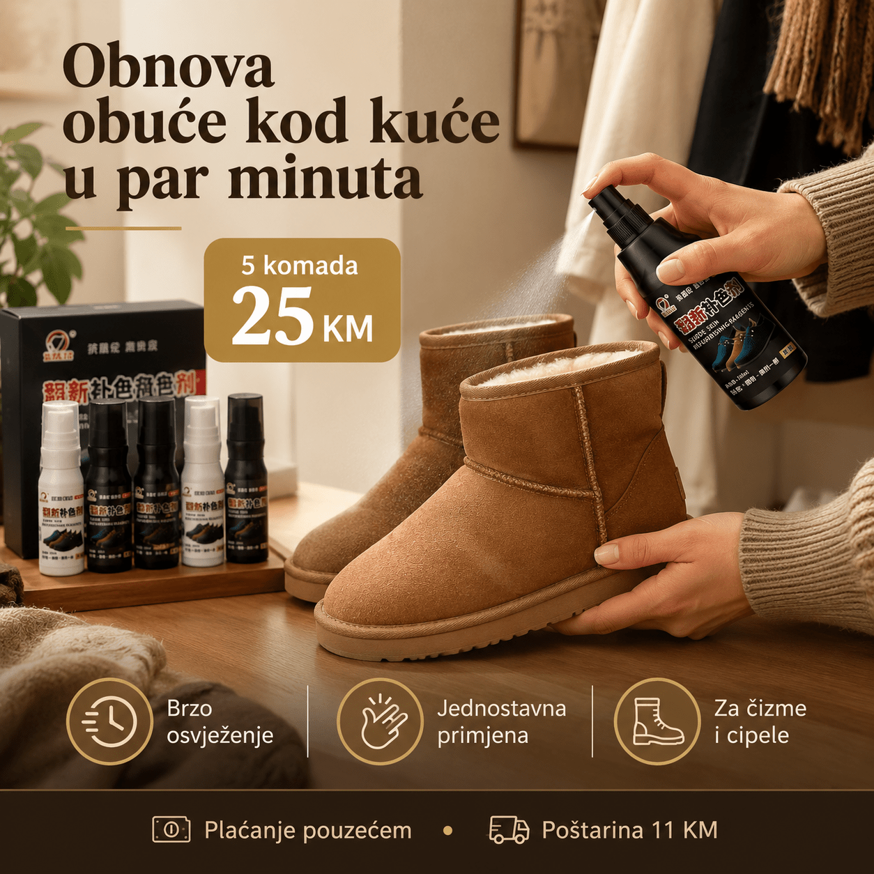 Sprej za Obnovu Brušene Kože – – – slika 4
