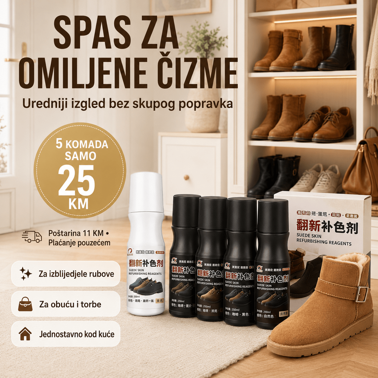 Sprej za Obnovu Brušene Kože – – – slika 8