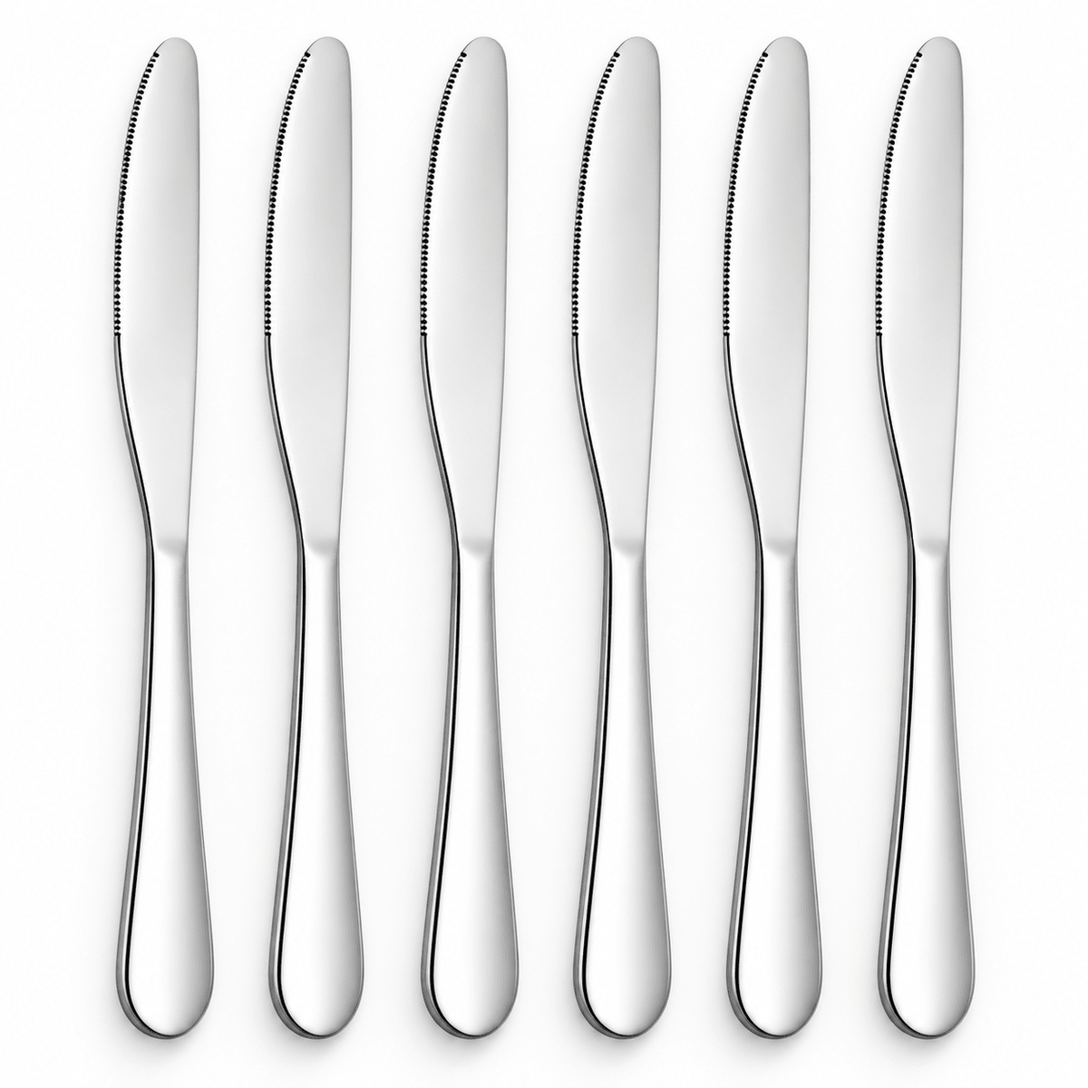 Srebrni stolni noževi – set 6 komada, 23,1 cm – Setovi srebrnih stolnih noževa – – slika 1