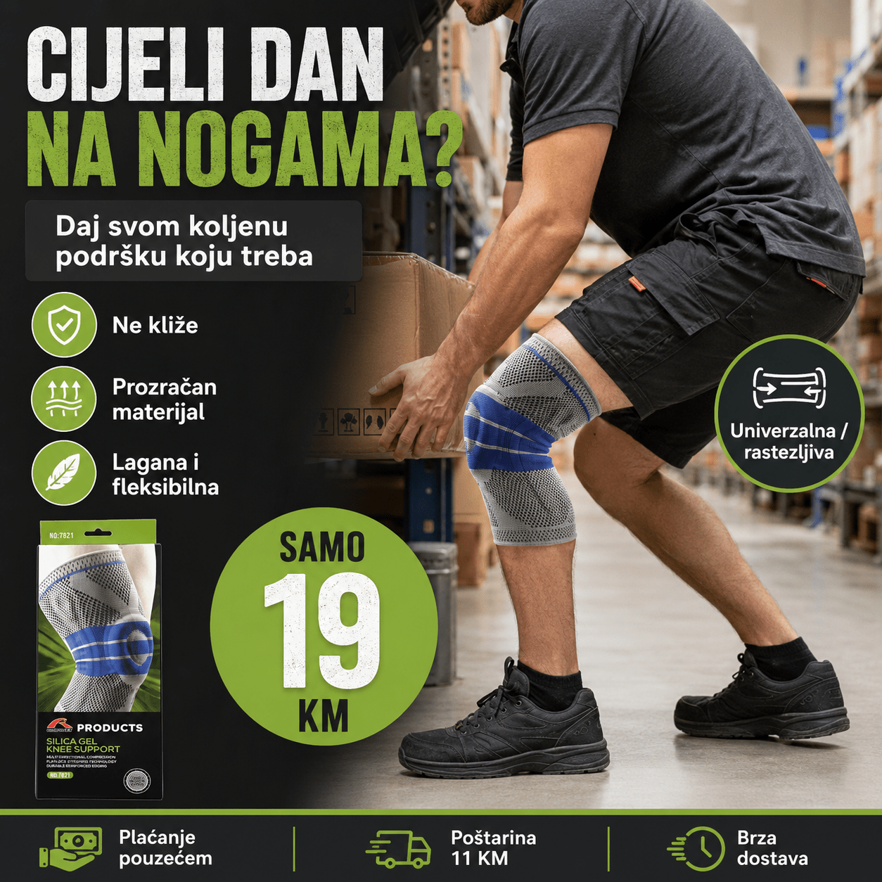 Steznik za Koljeno sa Silikonom – – – slika 5