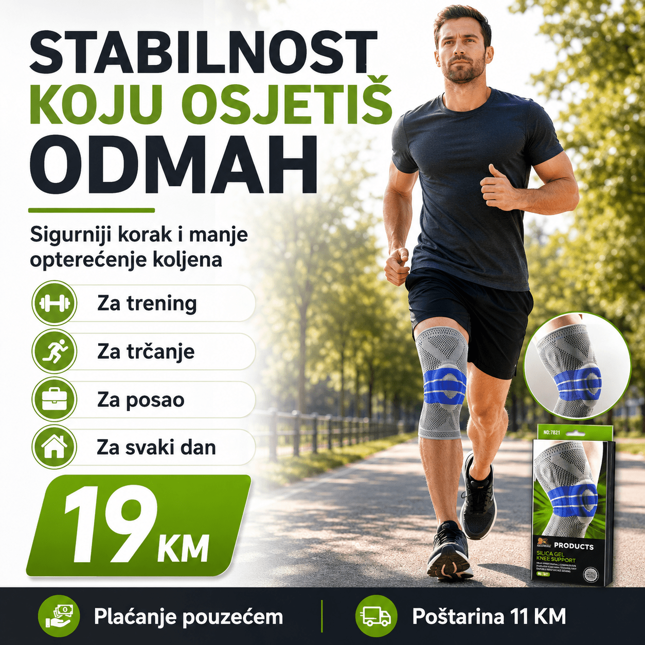 Steznik za Koljeno sa Silikonom – – – slika 6