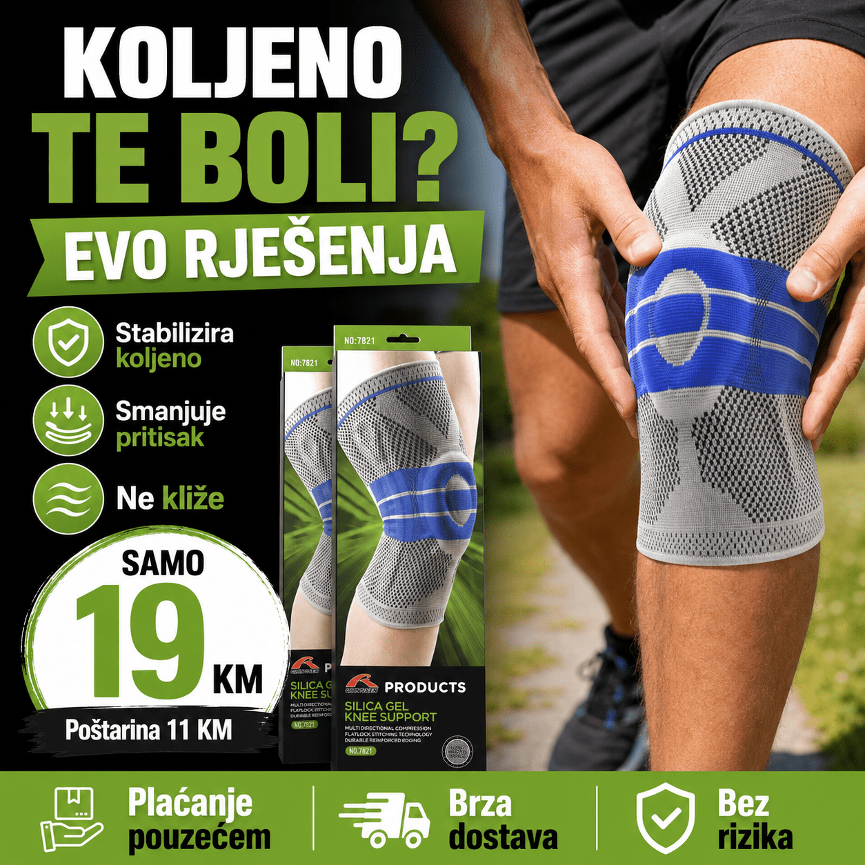 Steznik za Koljeno sa Silikonom – – – slika 2
