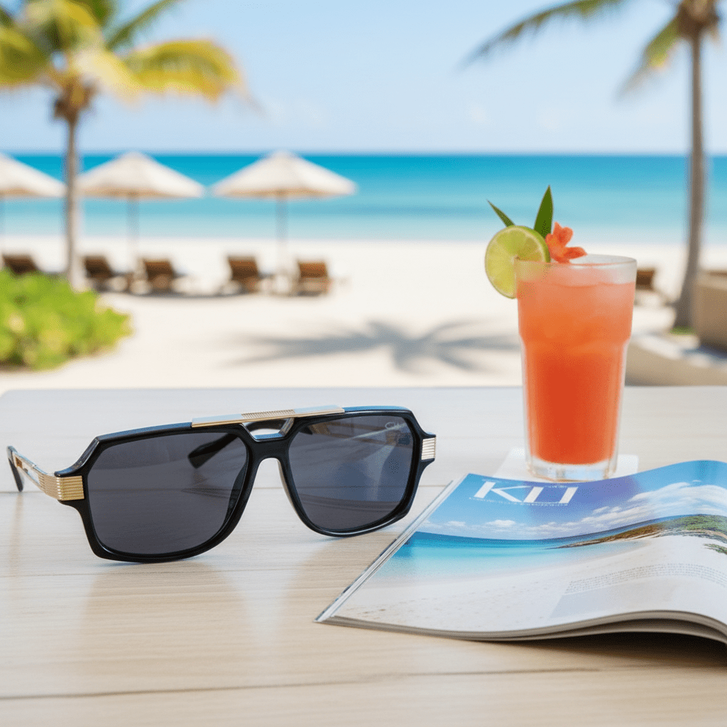 Sunčane Naočale s Premium Zlatnim Detaljima – Naočale za sunce – Crna/Zlatna – slika 3