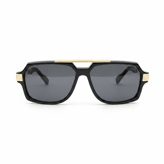 Sunčane Naočale s Premium Zlatnim Detaljima – Naočale za sunce – Crna/Zlatna – slika 1