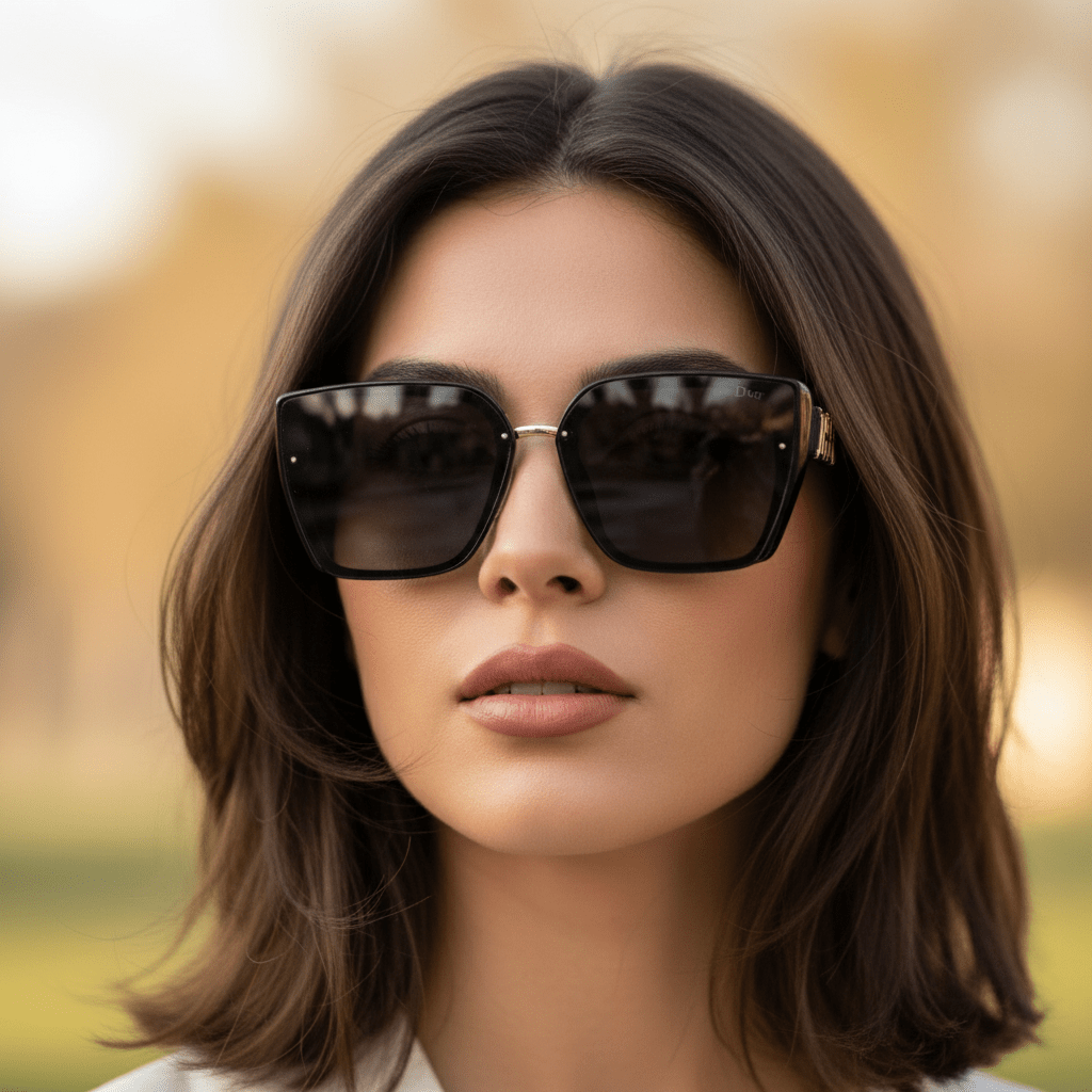 Sunčane Naočale za Žene – Sunčane naočale – Crna Univerzalna – slika 4