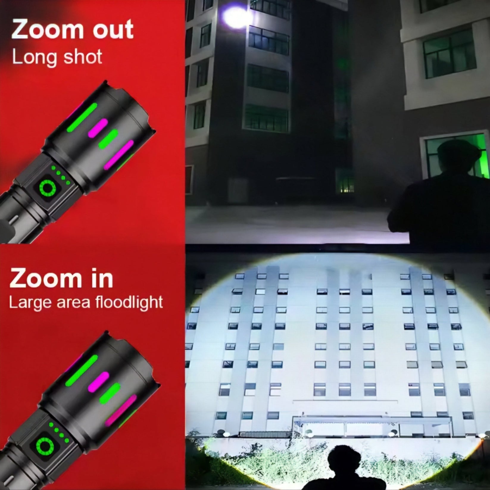 Super Snažna Taktička Lampa – – – slika 3