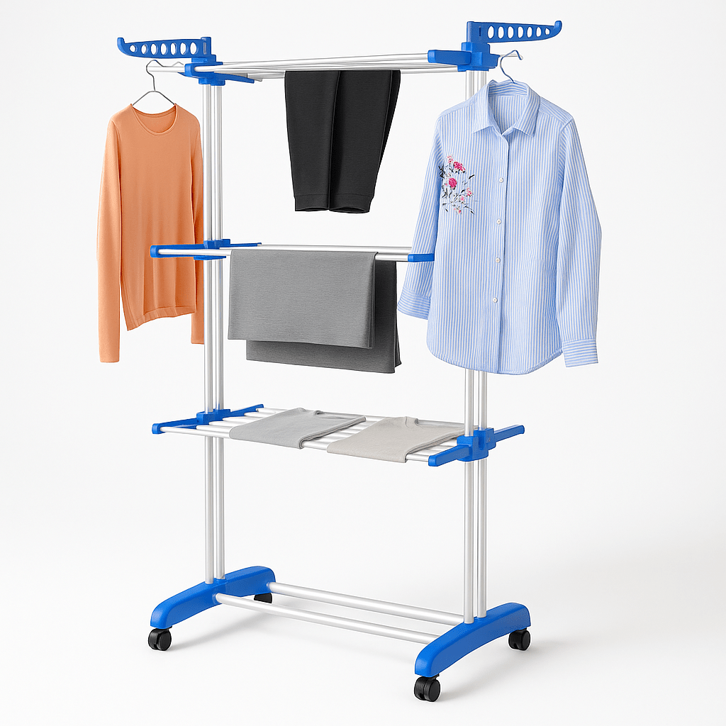 Sušilo za veš na tri etaže - SAMO KLIKNI