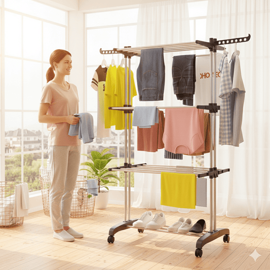 Sušilo za veš na tri etaže - SAMO KLIKNI