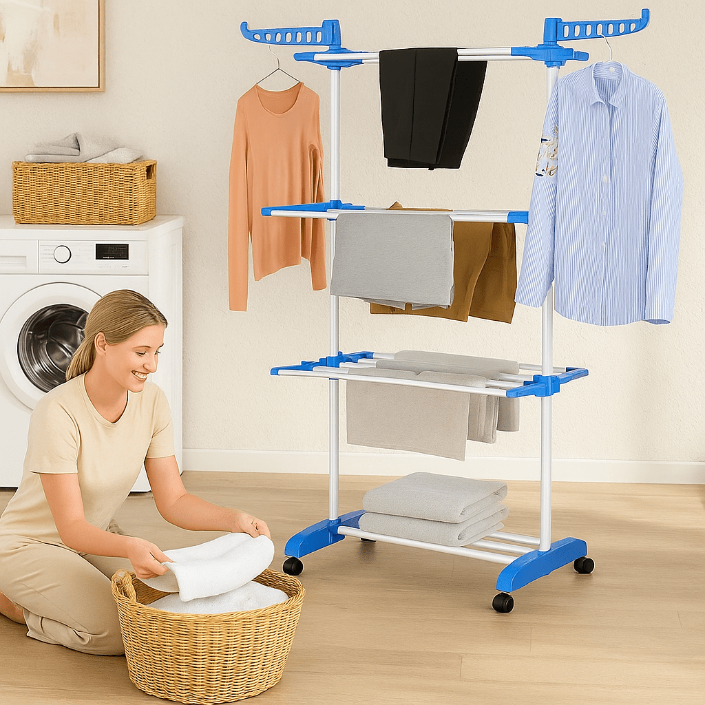 Sušilo za veš na tri etaže - SAMO KLIKNI