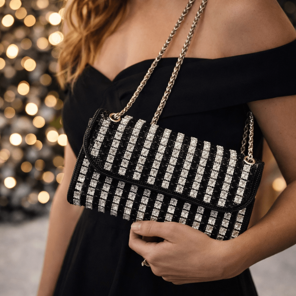 Svečana Torbica s Kristalima - SAMO KLIKNI