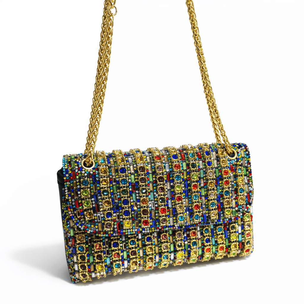 Svečana Torbica s Kristalima - SAMO KLIKNI