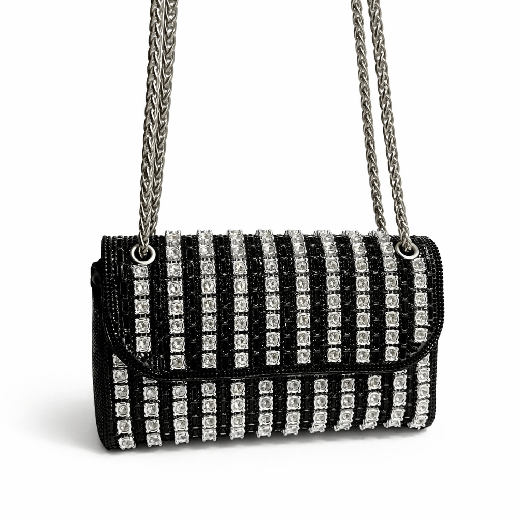 Svečana Torbica s Kristalima - SAMO KLIKNI