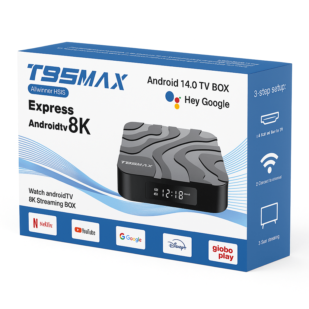 T95MAX Android 14.0 TV Box - SAMO KLIKNI